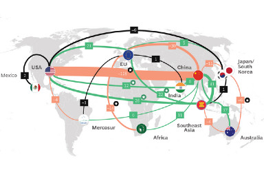 international trade map