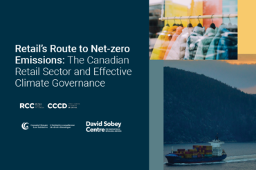 Retail’s Route to Net-zero Emissions: The Canadian Retail Sector and Effective Climate Governance