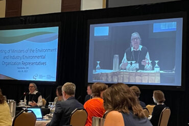 RCC speaks at Canadian Council of the Environment meeting